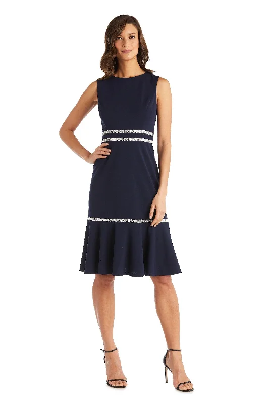 R&M Richards 5619P Formal Fishtail Sleeveless Short Dress Sale