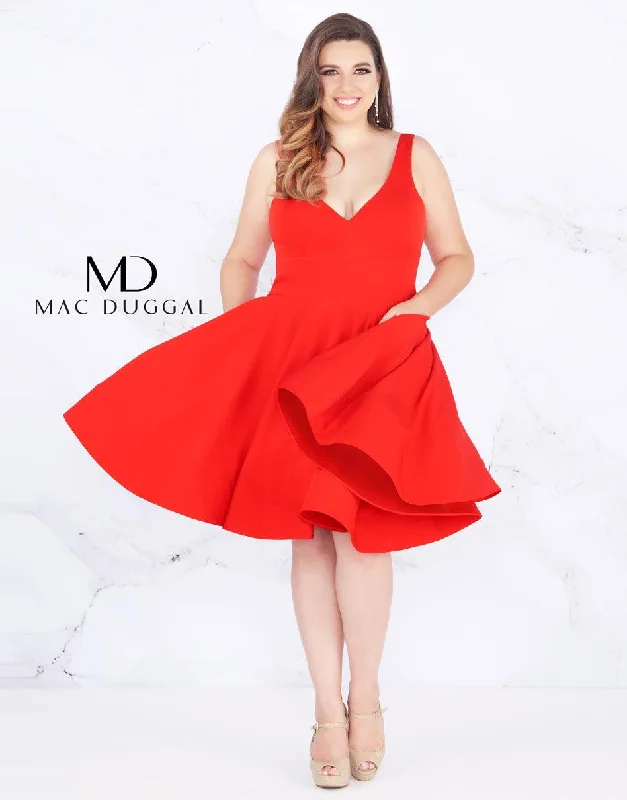 Mac Duggal Short Dress Formal Cocktail 48771