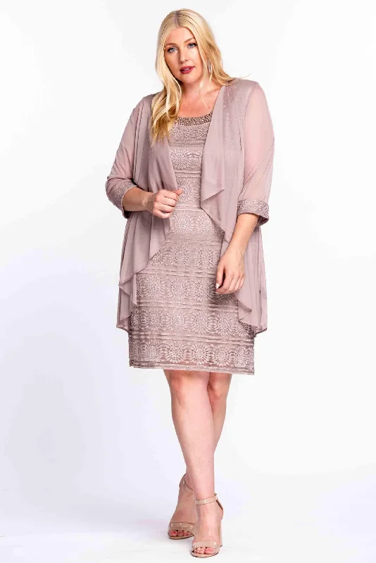 R&M Richards 5558W Short Plus Size Jacker Dress Sale