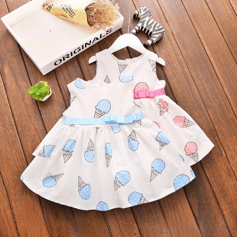 Female Baby Girls Summer Dress Cotton Dress 0-3 Years 1 Baby Girl Princess Skirt Dress