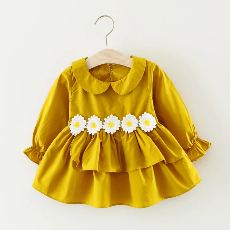 The New Girl Dresses Wholesale Wholesale Autumn Baby Wear Long Sleeved Dress Princess Dress Taobao Consignment