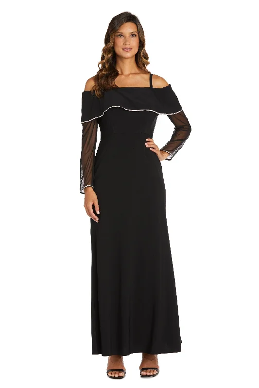 R&M Richards 2637P Long Formal Petite Evening Dress