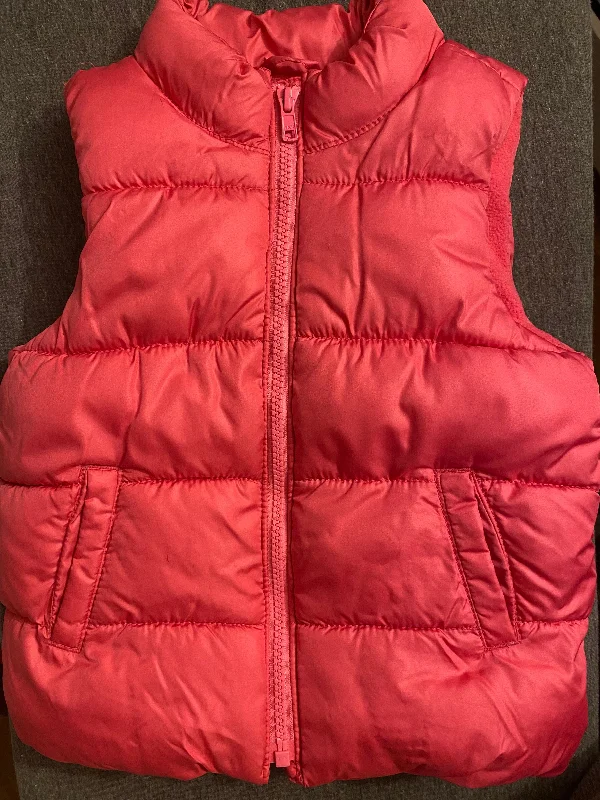 Old Navy Pink puff vest 4T