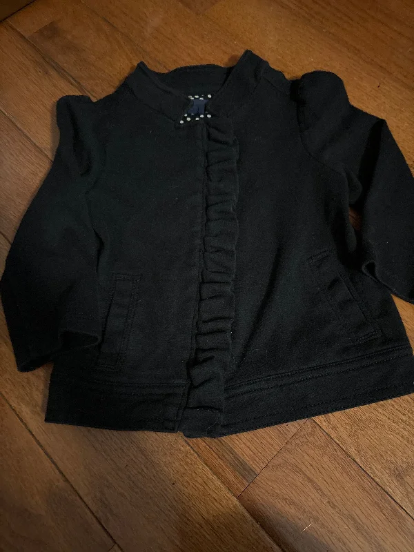 Gap Black Ruffle Jacket 18-24 Months