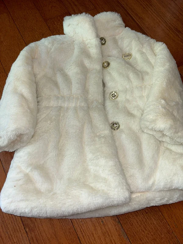 Juicy Couture Super soft Cream Coat 2T