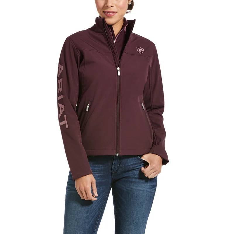 Ariat Women's New Team Softshell Jacket, Winetasting