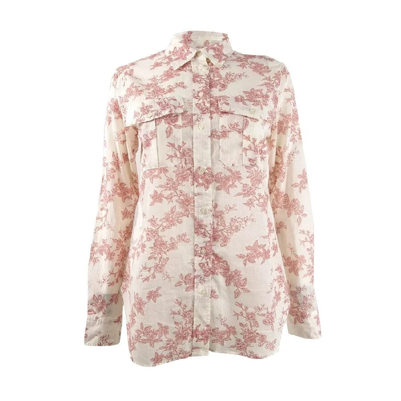 Lauren Ralph Lauren Women's Floral Print Shirt