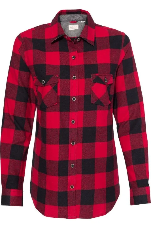 Weatherproof Women´s Vintage Brushed Flannel Long Sleeve Shirt