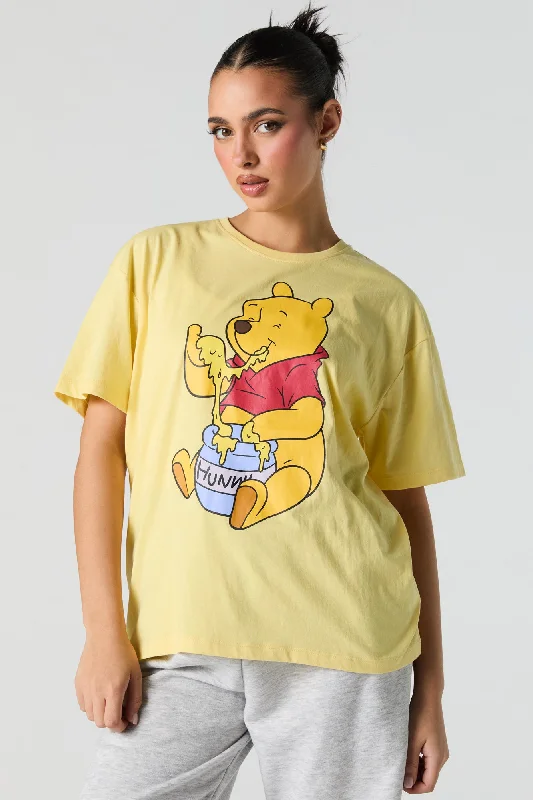 Winnie the Pooh Graphic Boyfriend T-Shirt