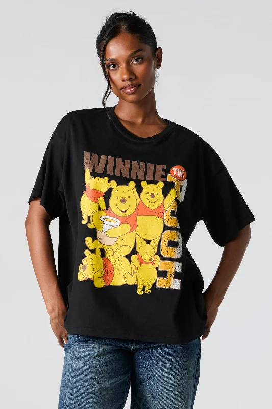 Winnie the Pooh Graphic Boyfriend T-Shirt