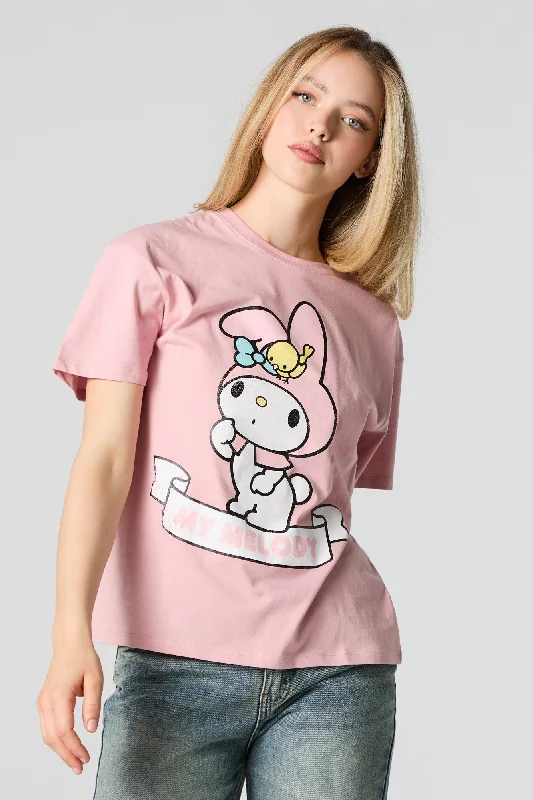 My Melody Graphic Boyfriend T-Shirt