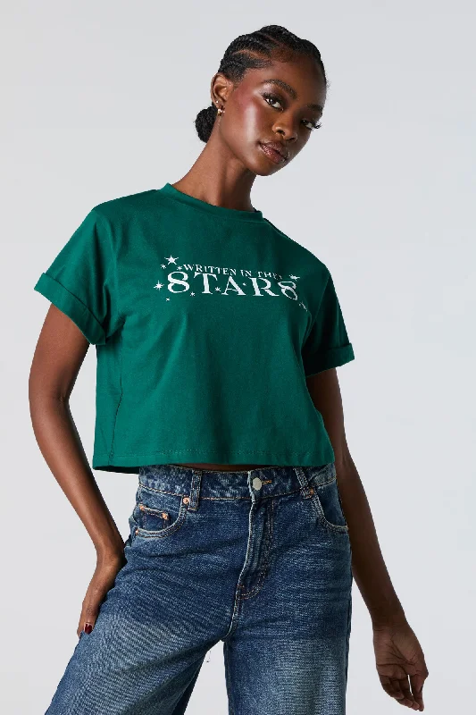 Written in Stars Graphic Boxy T-Shirt