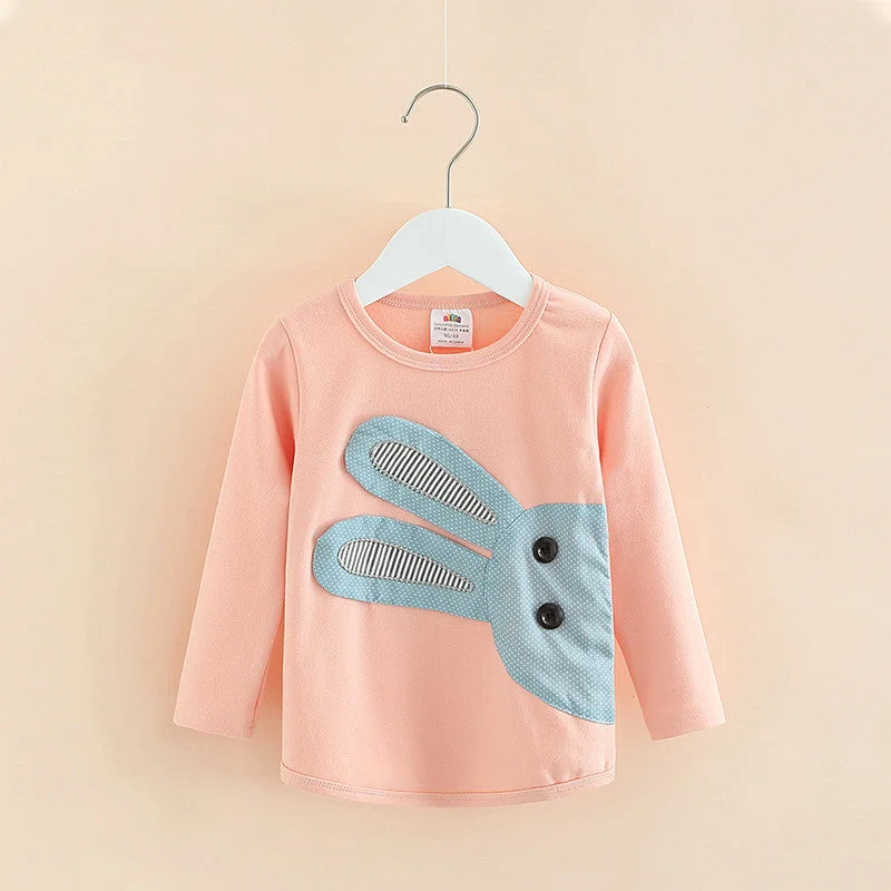 Baby Girl Doll Collar Long Sleeve T-shirt Top