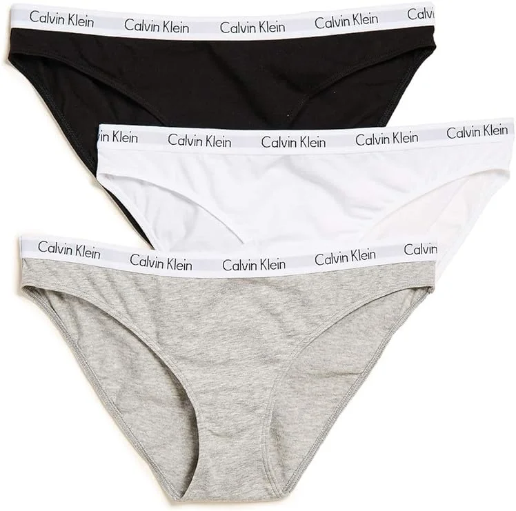 Calvin Klein Women's Carousel Logo Cotton Bikini-Panty (Free Shipping)