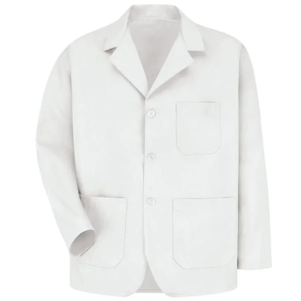 Women's Lapel Style 4-Button Lab Coat