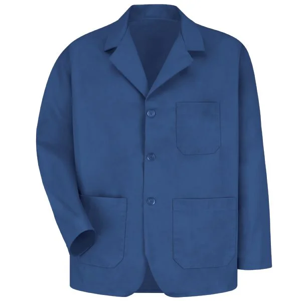 Lapel Style 3-Button Lab Coat