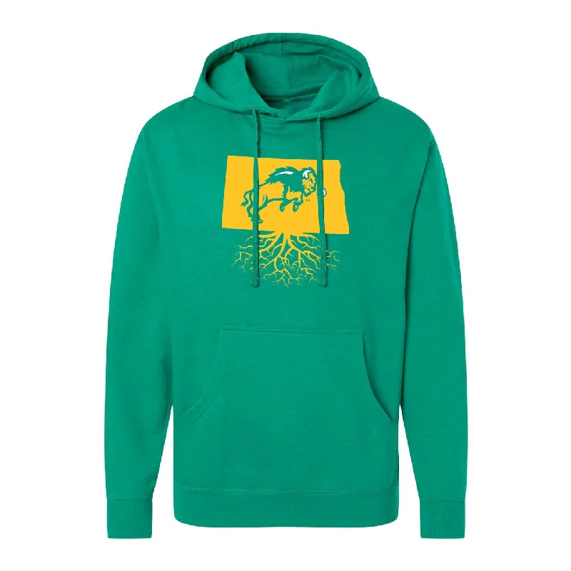 North Dakota State University Bison Roots Hoodie (Unisex)