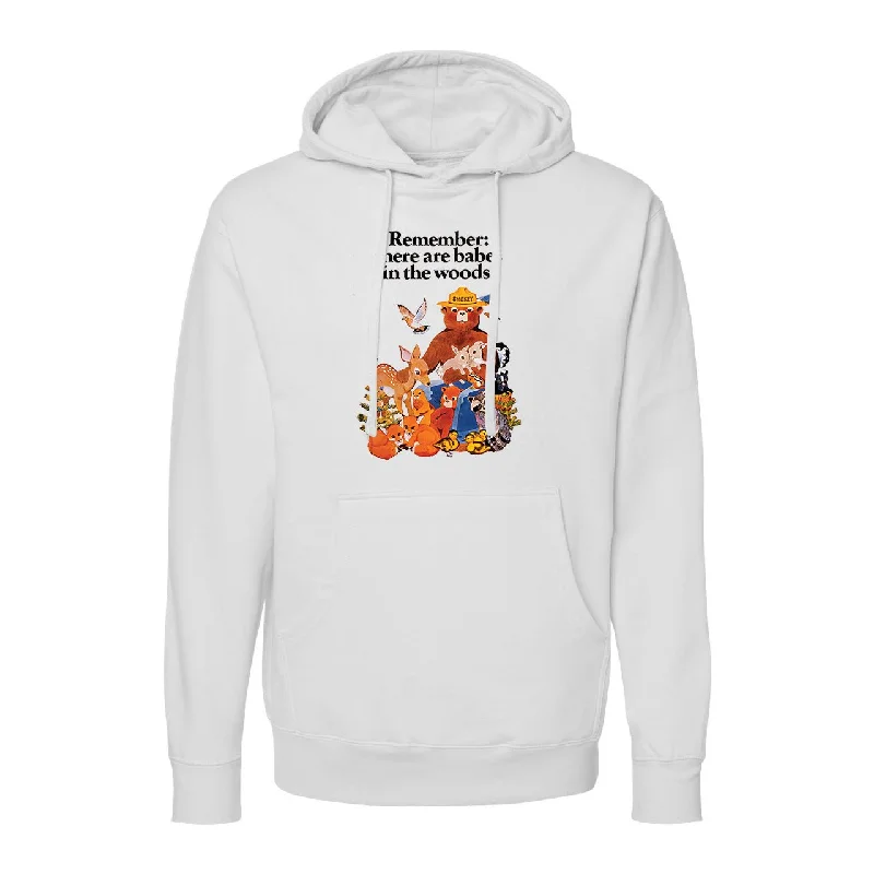 Smokey Bear Babes Mid-Weight Hoodie (Unisex)