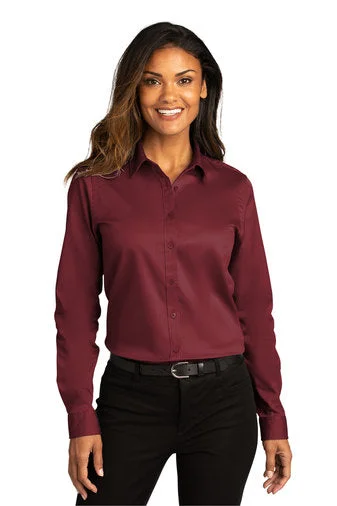 WOMEN'S BUTTON UP LONG SLEEVE