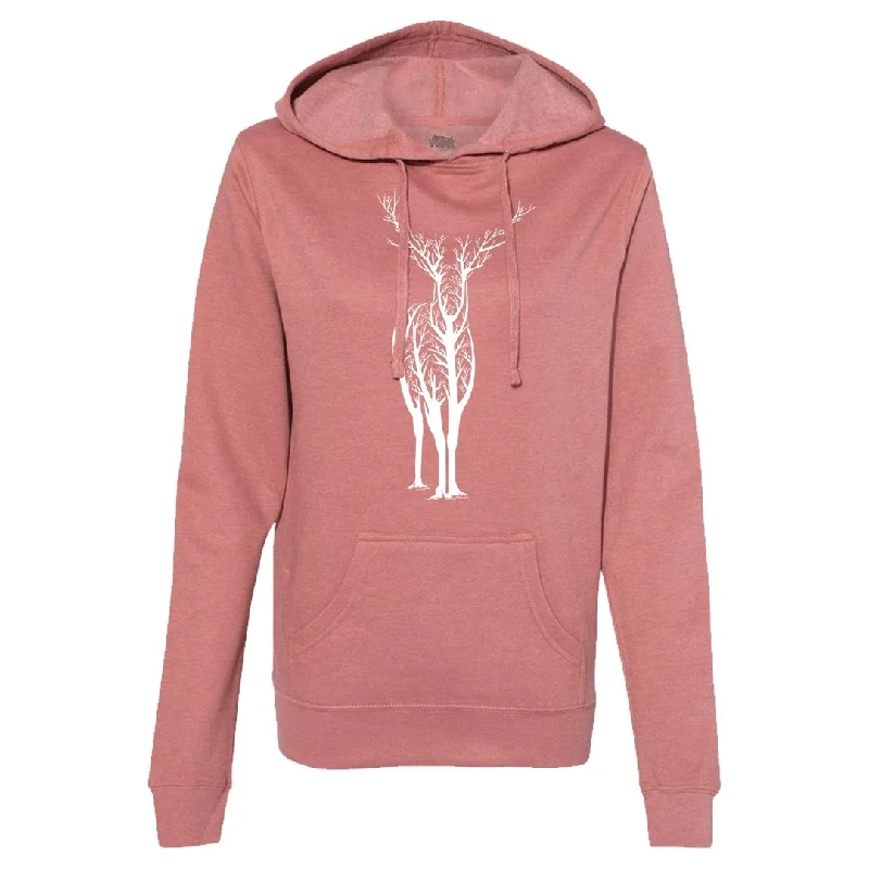 Women's Deer Tree Pullover Hoodie