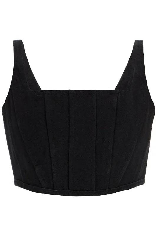 Marc Jacobs Women's Denim Bustier Top For