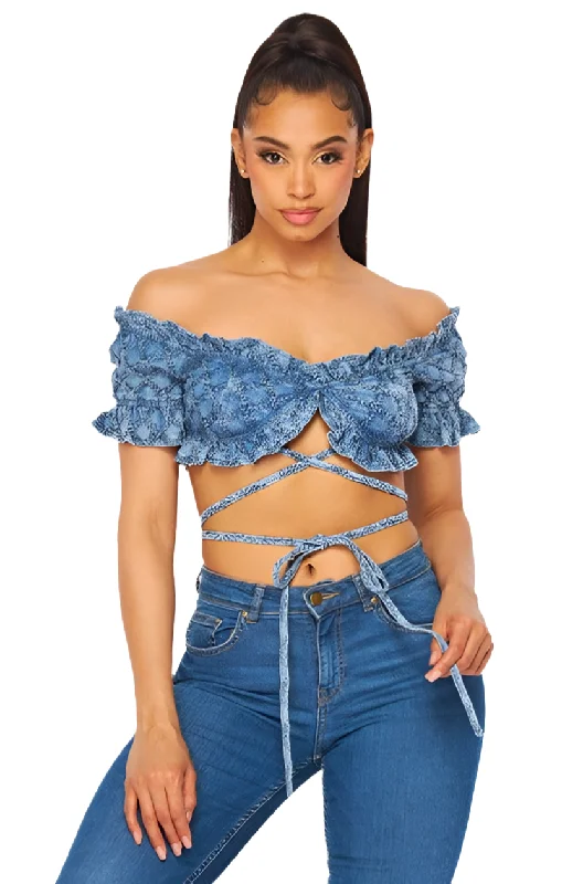 Indie Denim Top