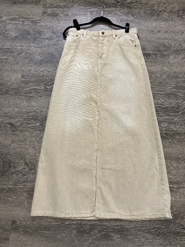 Top shop Long Denim Skirts - Size 6