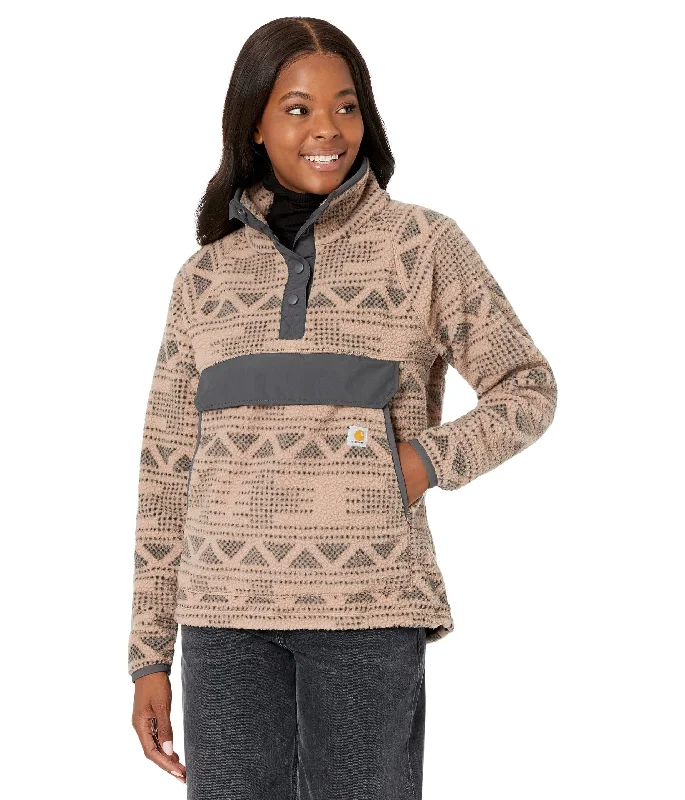 Warm Taupe Geo Aztec