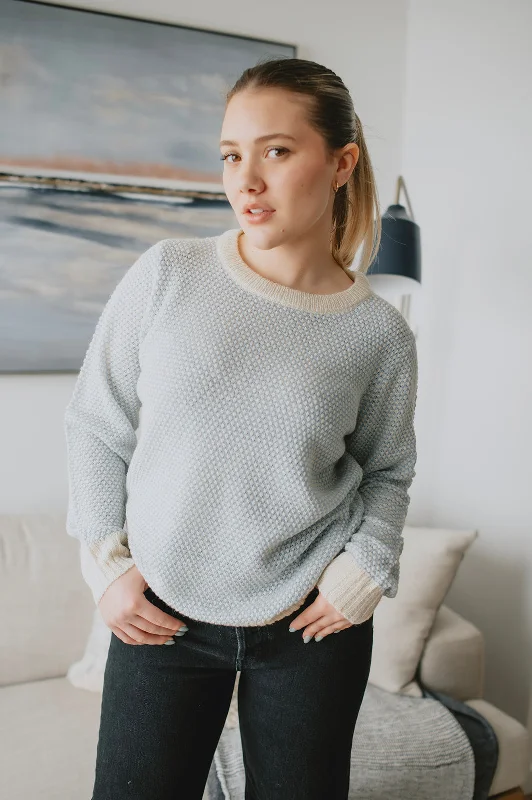 The Mirana Pullover - Placid Blue - PLUS