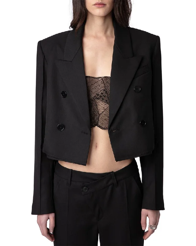 Zadig & Voltaire Vito Wool-Blend Blazer