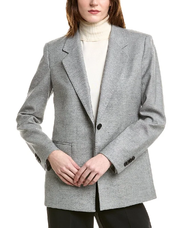 Lafayette 148 New York Wool & Silk-Blend Blazer