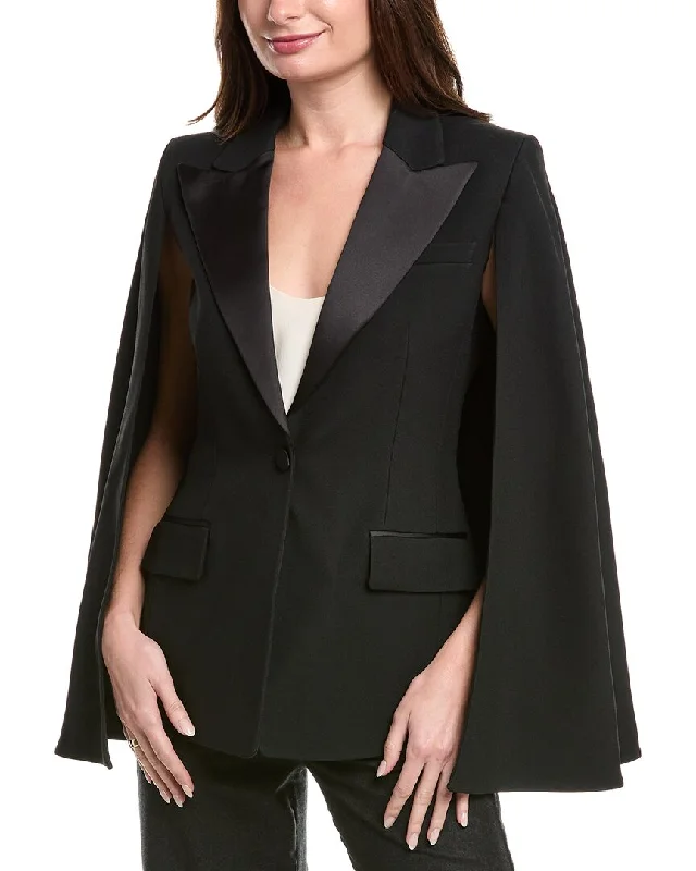 Michael Kors Collection Sable Tuxedo Cape Blazer