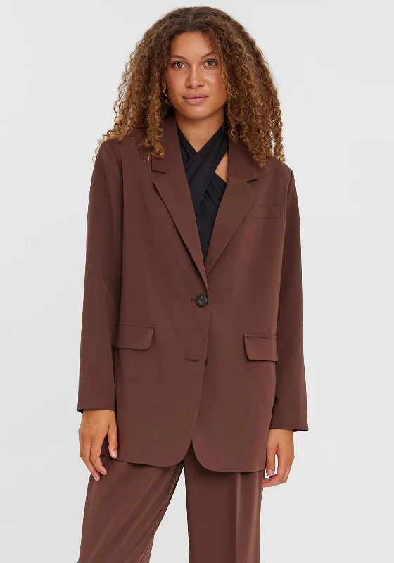 Vero Moda Zelda Oversize Blazer, Chicory Coffee