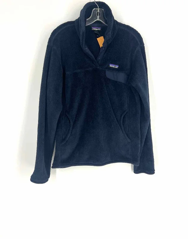 Patagonia Size L Navy Fleece Pullovers Pullover