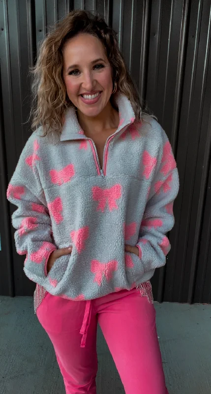 Bow Sherpa Pullover