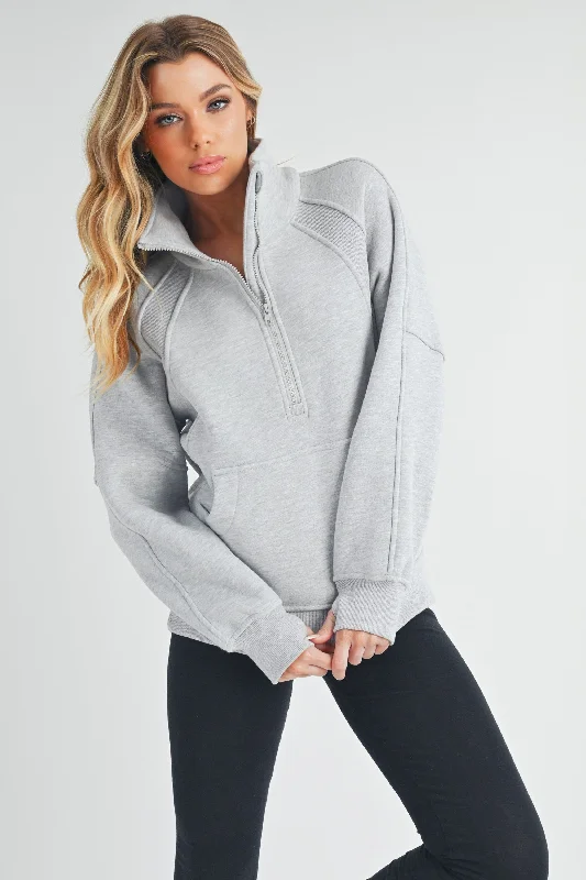 Time After Time Half Zip Pullover